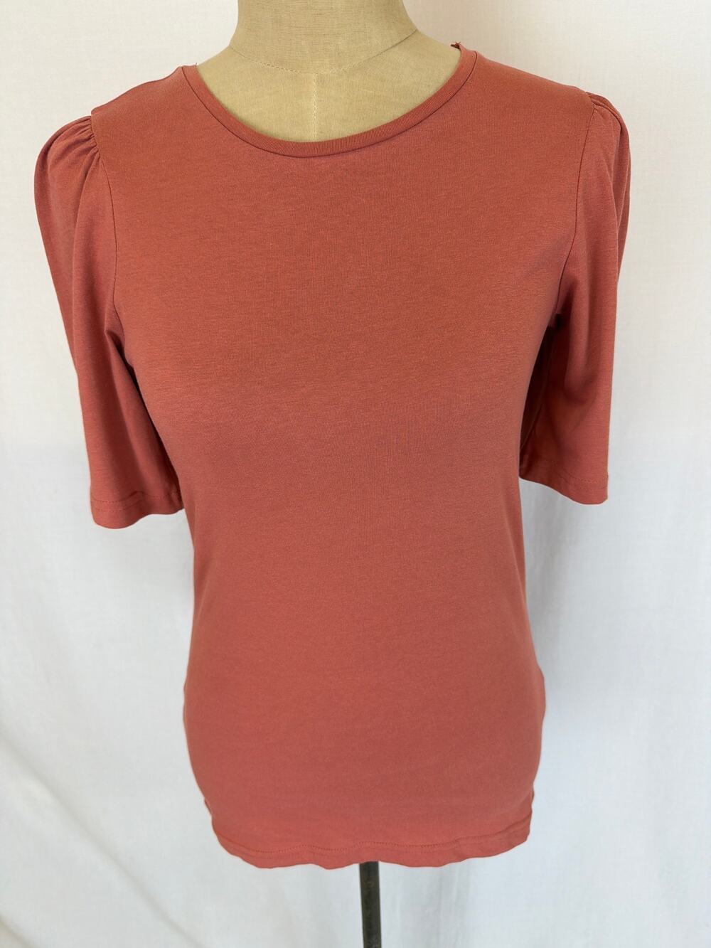 NWT Soya Concept  Boutique Clay Organic Cotton Tee Small #0509
